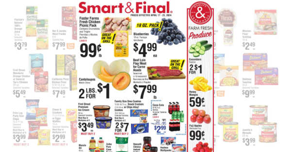 Smart and Final Weekly Ad (4/17/24 – 4/23/24) Preview!