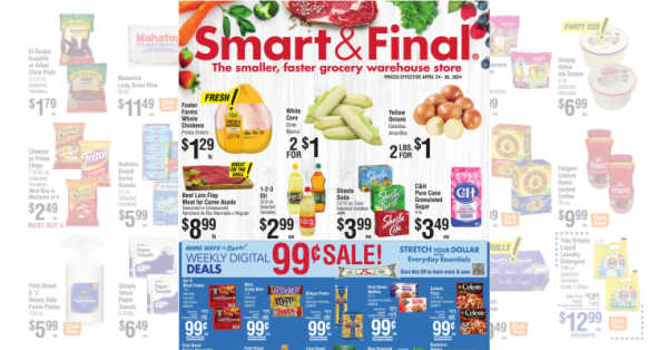 Smart and Final Weekly Ad (4/24/24 – 4/30/24) Preview!