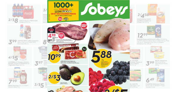 Sobeys Weekly Flyer (April 18 to 24, 2024) Early Preview