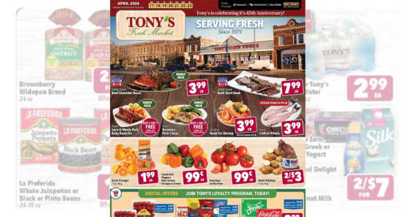 Tony's Fresh Market Weekly Ad (4/17/24 – 4/23/24) Preview