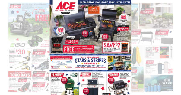 Ace Hardware Ad (5/14/24 – 5/27/24) Weekly Sales Preview