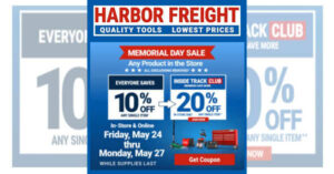 Harbor Freight Weekly Ad (5/24/24 – 5/27/24) Flyer!