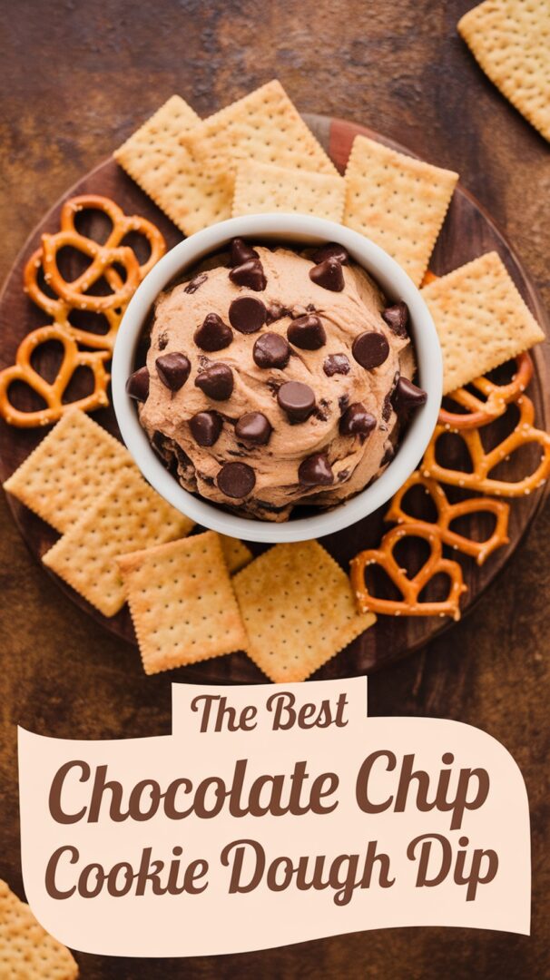 Chocolate Chip Cookie Dough dip