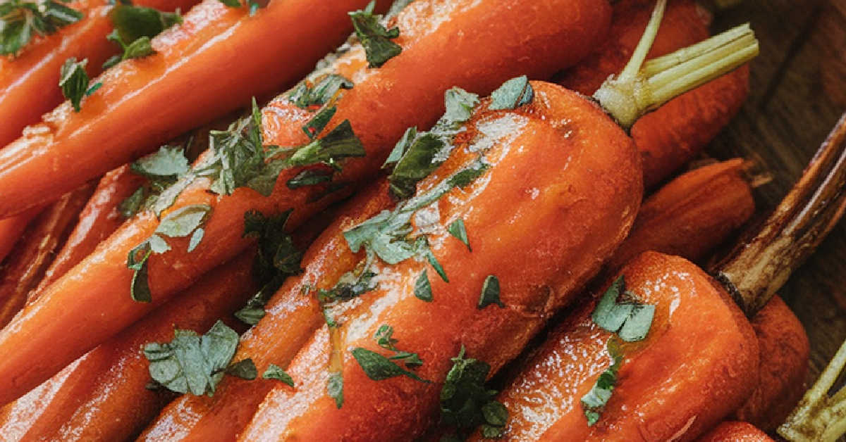 Roasted Brown sugar carrots recipe