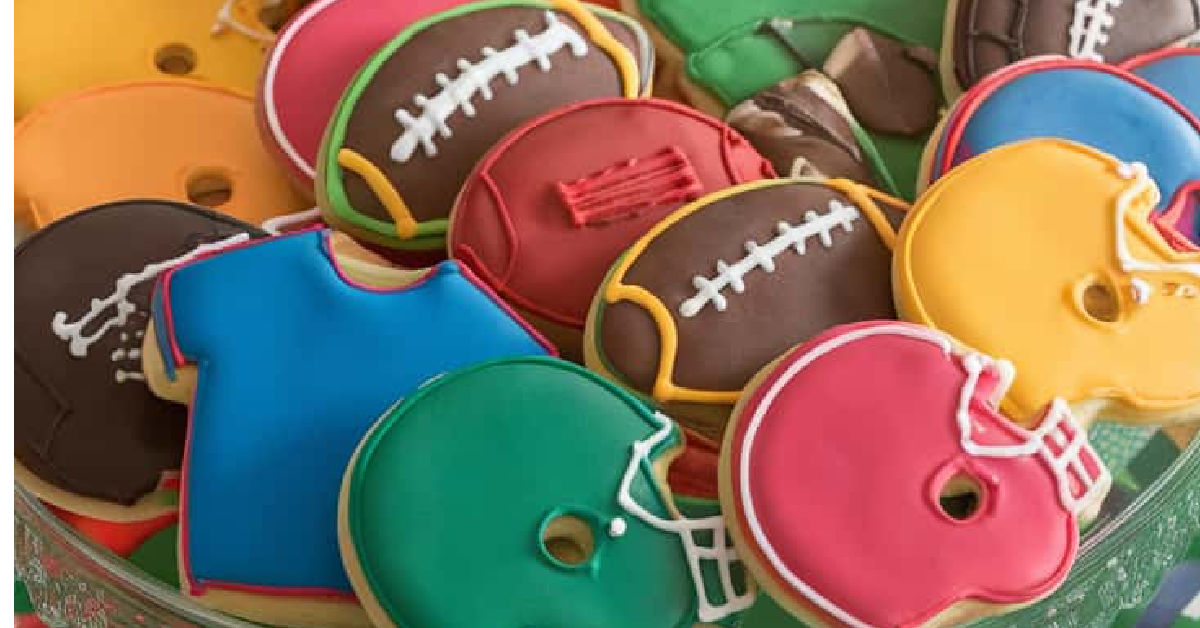 Super Bowl Sugar Cookie Recipe