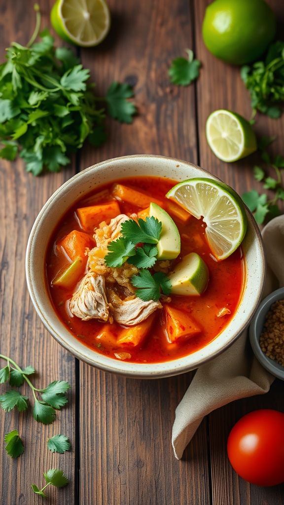 mexican chicken soup