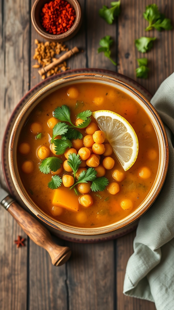 moroccan chickpea soup