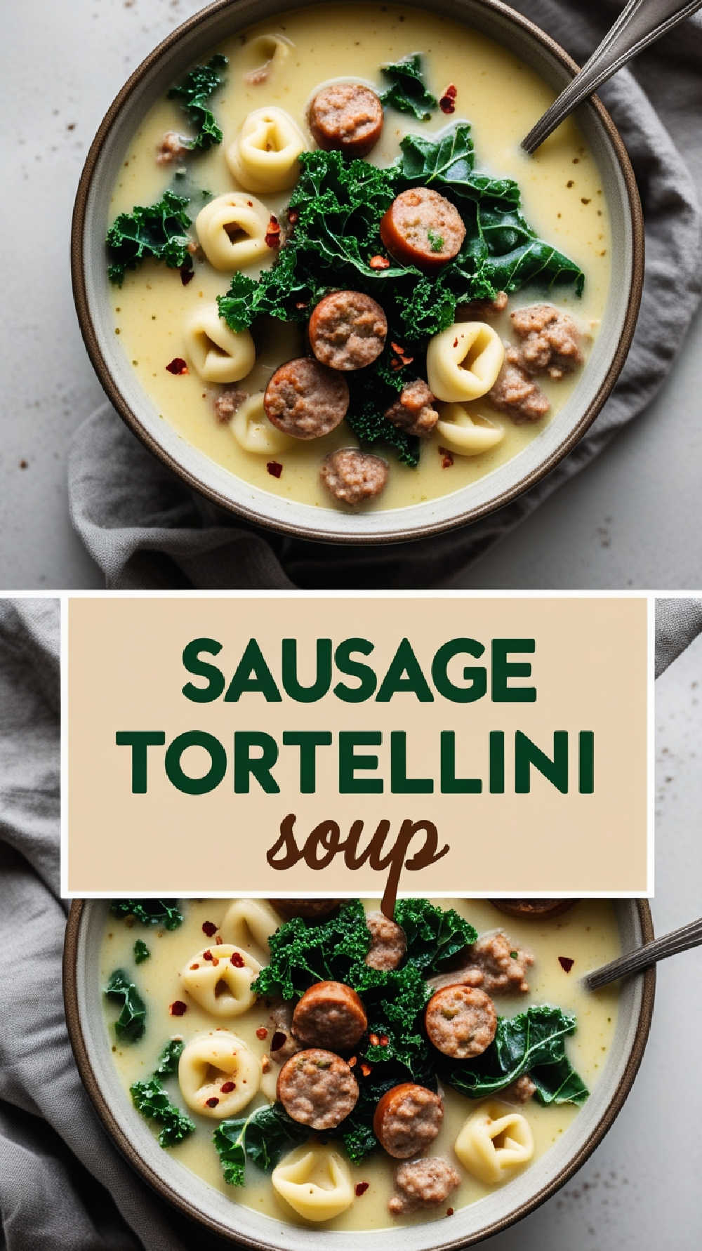 sausage tortellini soup